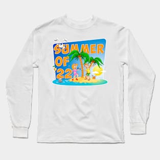 The beautiful summer of ‘22 illustration. Long Sleeve T-Shirt